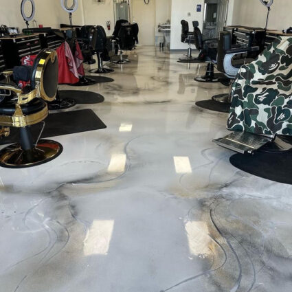 resin-floor-barbershop-white
