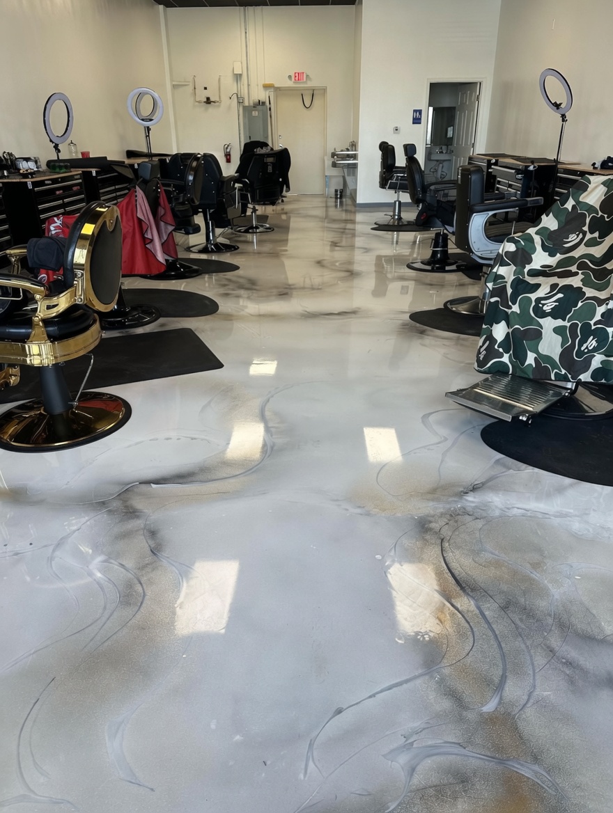 Commercial retail epoxy