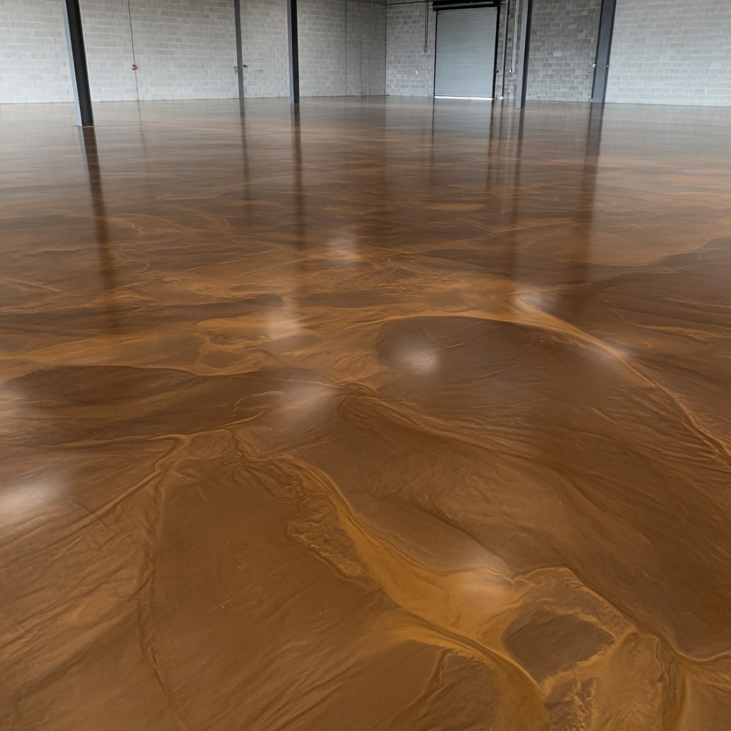 Orlando warehouse commercial epoxy by A1 Epoxy Coatings